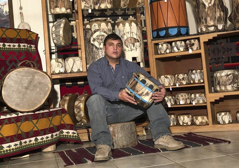 The Cochiti Drum - post