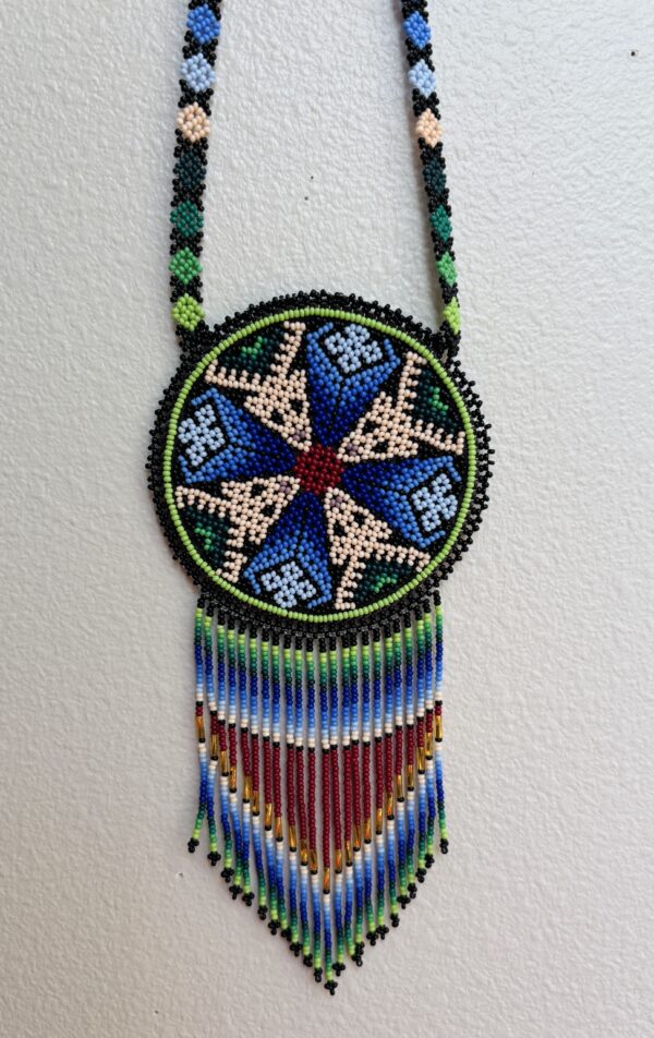 Wixarika Huichol Necklace Pouch, large