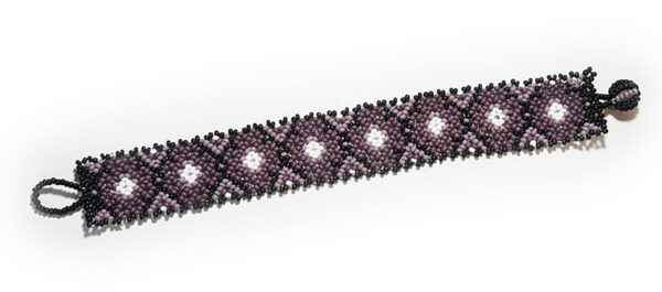 Huichol Earth & Sky Beaded Bracelet