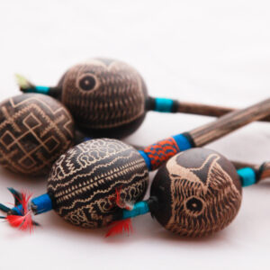 Shipibo Gourd Rattles - Large