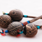 Shipibo Gourd Rattles – Medium