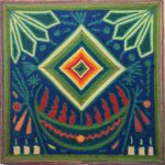 Ojo del Dios – Wixarika Nierika Yarn Painting