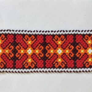 Wixarika Huichol Fire Bracelet- Large
