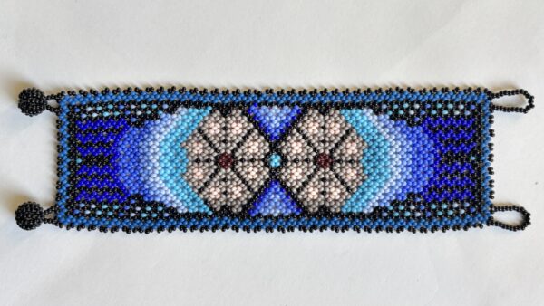 Wixarika Huichol Double Peyote Bracelet