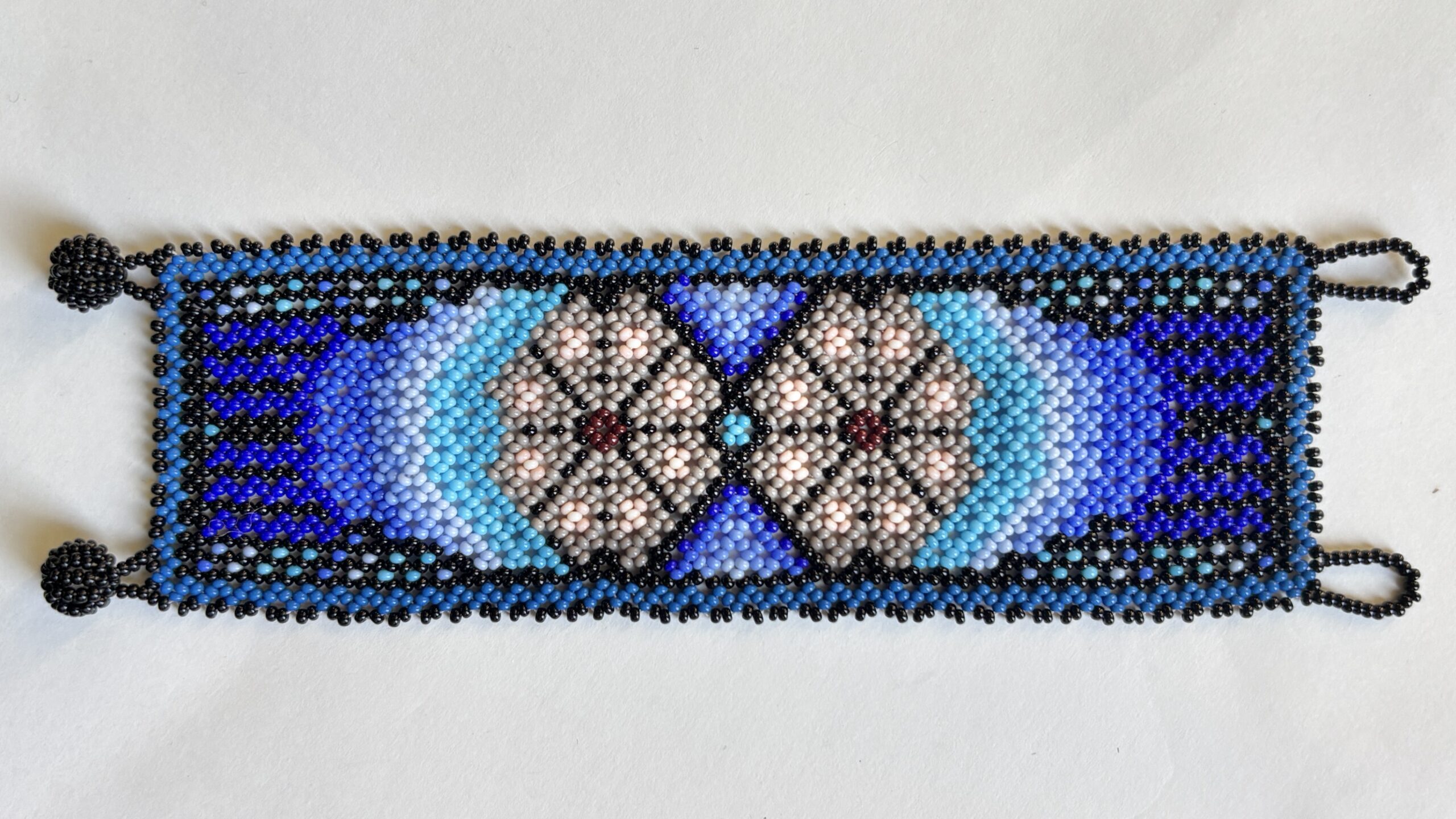 Wixarika Huichol Double Peyote Bracelet