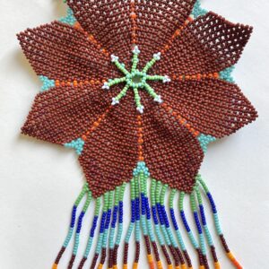 Wixarika Huichol Flower Necklace